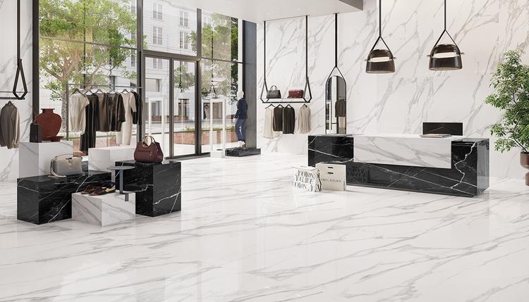 Tele Di Marmo | Emilceramica Grès Cérame Emil Tele Di Marmo Marbre Magasin Statuario Michelangelo Base Image Galerie | Emilceramica