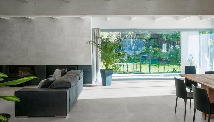 Eureka | Emilceramica Porcelain Stoneware Provenza Eureka Stone Living-room Grigio | Emilceramica