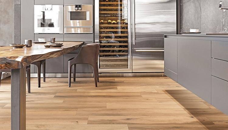 Provoak | Emilceramica Porcelain Stoneware Provenza Provoak Wood Kitchen Quercia Recuperata | Emilceramica