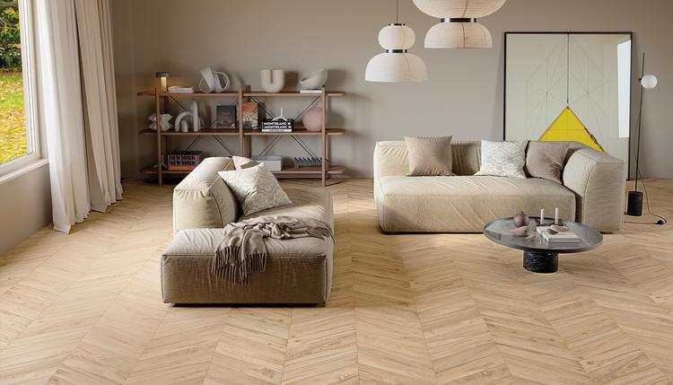 Revival | Emilceramica Porcelain Stoneware Provenza Revival Wood Living-room Almond | Emilceramica